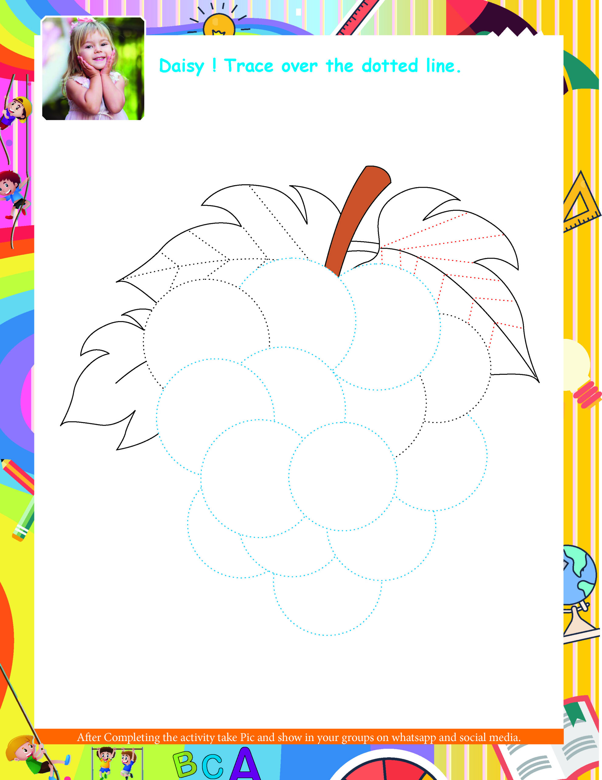 Customized Activity Sheets, English, Pack of 300 - Image 3