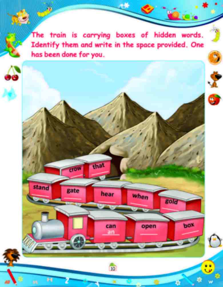 English Activity Sheet Age6+ - Image 4