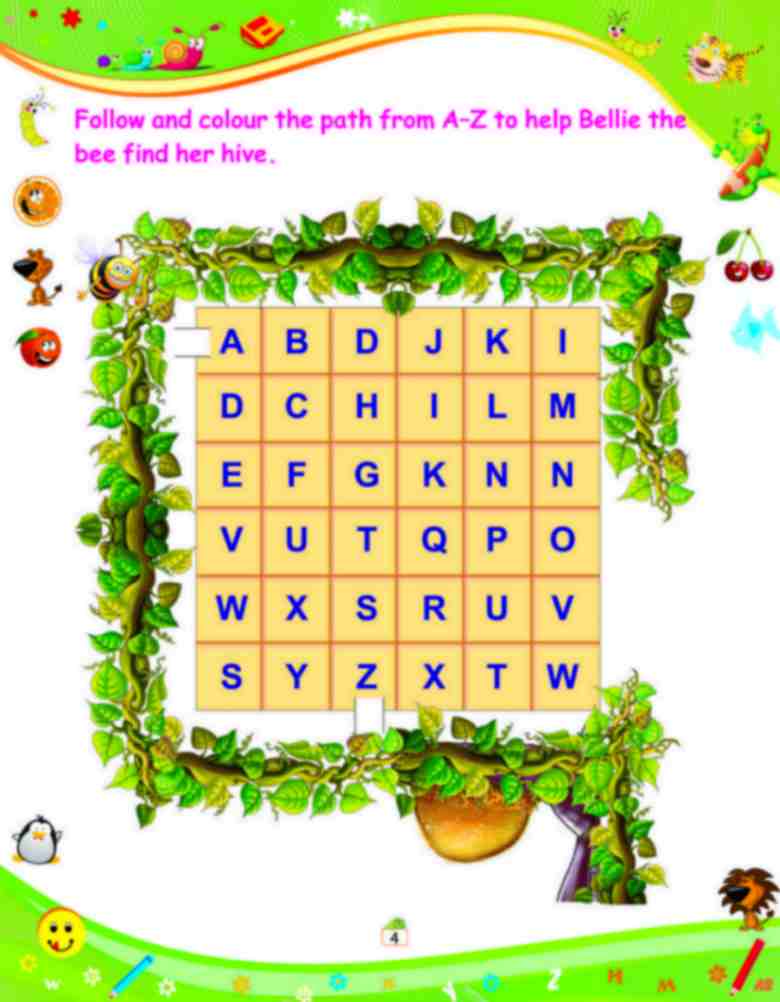English Activity Sheet Age5+ - Image 2